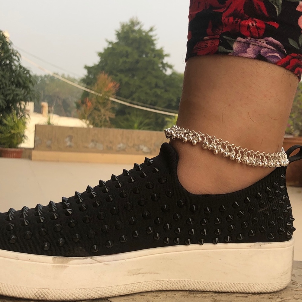 Silver anklet - Picture 3 of 5